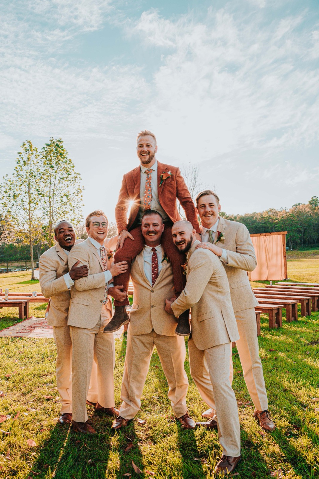 Golden Glow wedding