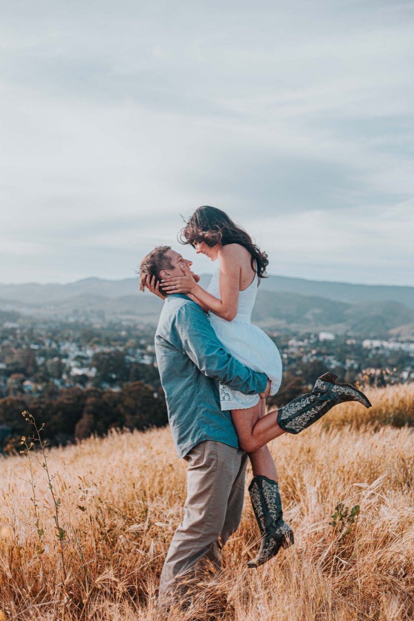 Golden hour couple
